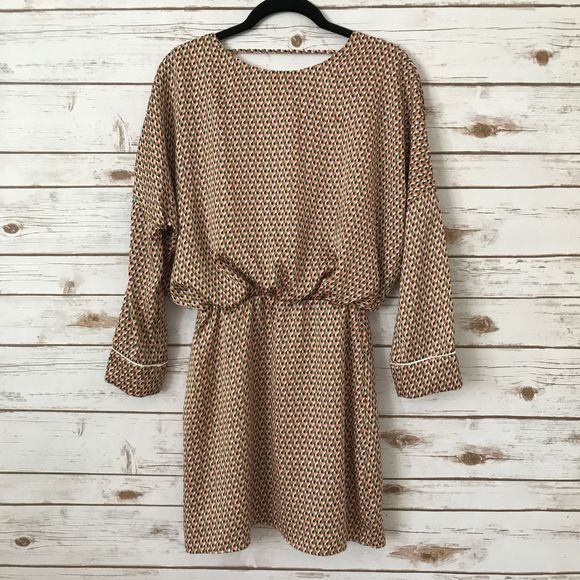 ZARA Dresses & Skirts - Zara Trafaluc Collection Geometric Print Dress
